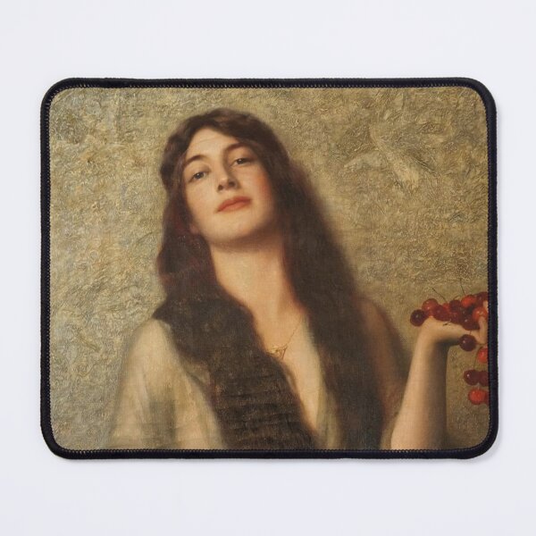 Item preview, Girl with a Bowl of Fruit - Max Nonnenbruch designed and sold by tvdlovership.