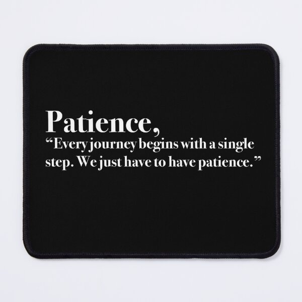 Item preview, Patience designed and sold by Artsilhouette.
