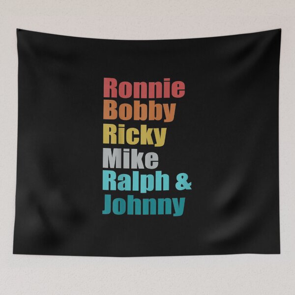 Item preview, Ronnie Bobby Ricky Mike Ralph and Johnny Vintage designed and sold by Shurayegorovna.
