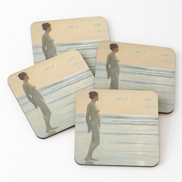 Item preview, Girl on the Beach (Mädchen am Strand) - Max Nonnenbruch designed and sold by tvdlovership.