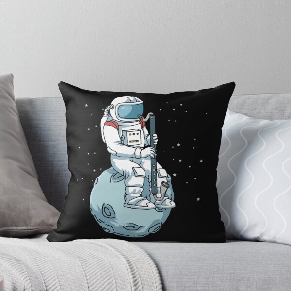 Aperçu de l'œuvre Cadeaux Clarinette Basse Enfants Clarinette Basse Astronaute Clarinette Basse créée et vendue par TusiNio.