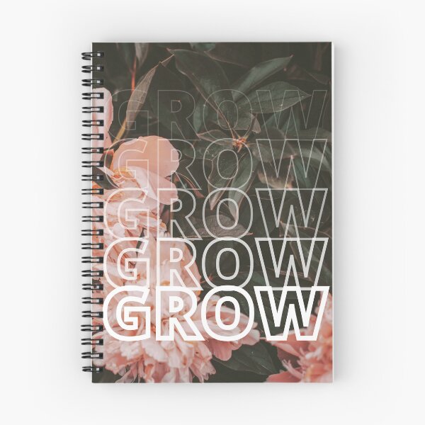 Item preview, GROW (Below) -  Dreamy Peach Flowers designed and sold by AliceSLee.
