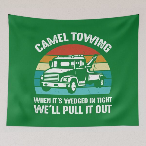 Item preview, Camel Towing Retro Adult Humor Saying Funny  designed and sold by TusiNio.