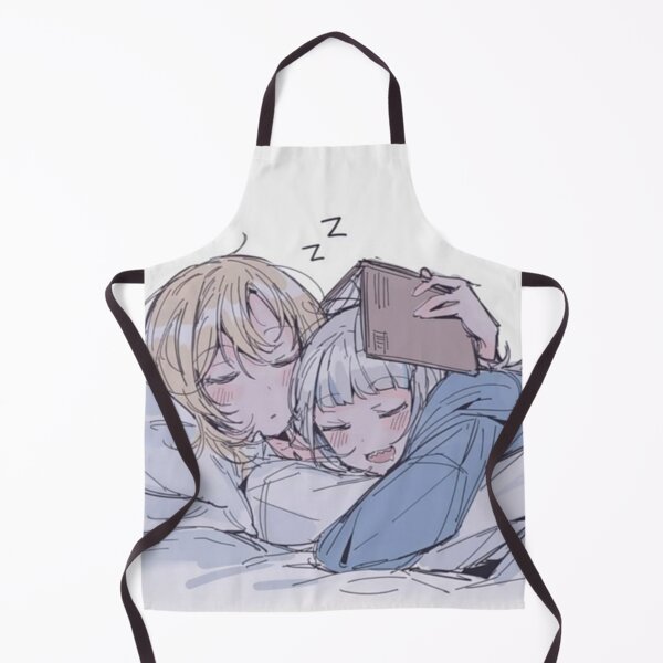 Item preview, Gura and Ame sleeping together designed and sold by AszaAri.