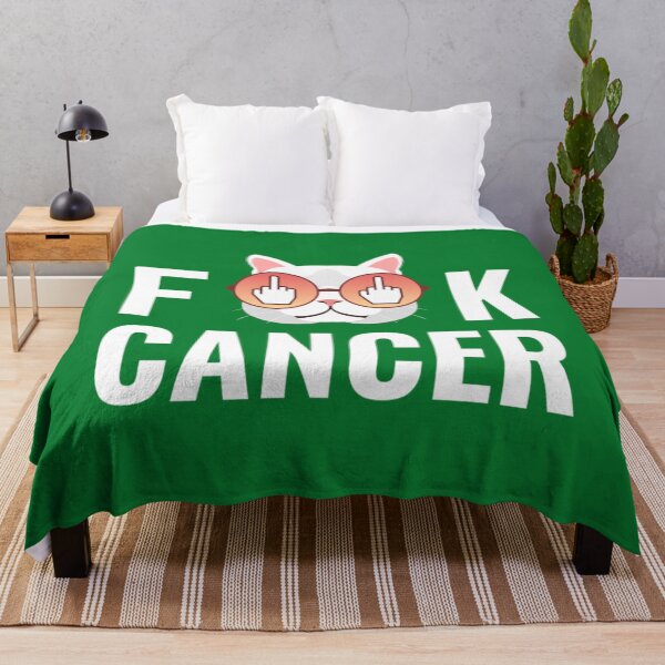 Item preview, Fuck Cancer - Cat designed and sold by TusiNio.