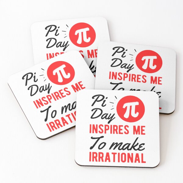 Item preview, Pi Day Inspires Me To Make Irrational | Funny Pi Sayings  designed and sold by chetan786.