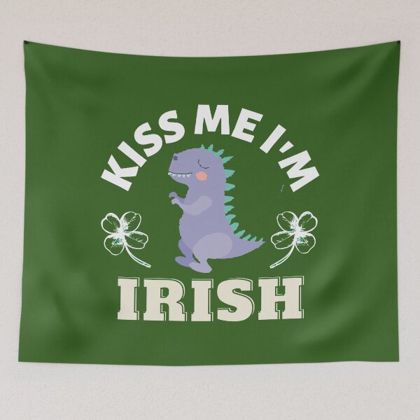 Item preview, Kiss Me Im Irish Funny designed and sold by Design-Maniya.