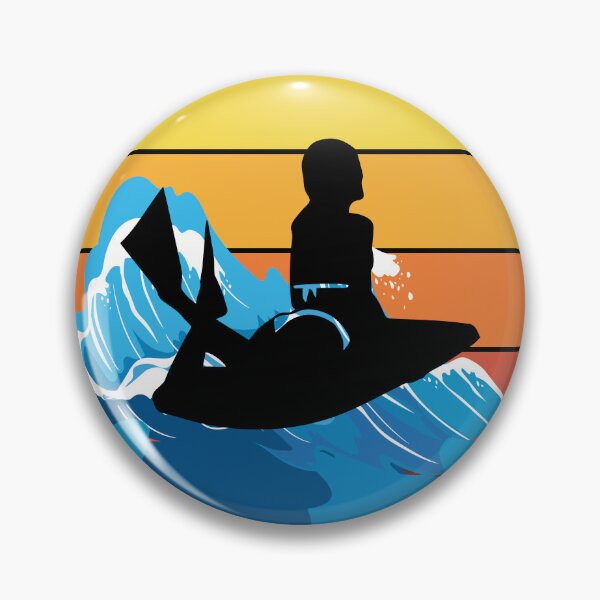 Item preview, Bodyboarding Bodyboarder Bodyboard Surfing Vintage Retro designed and sold by TastefulTees.