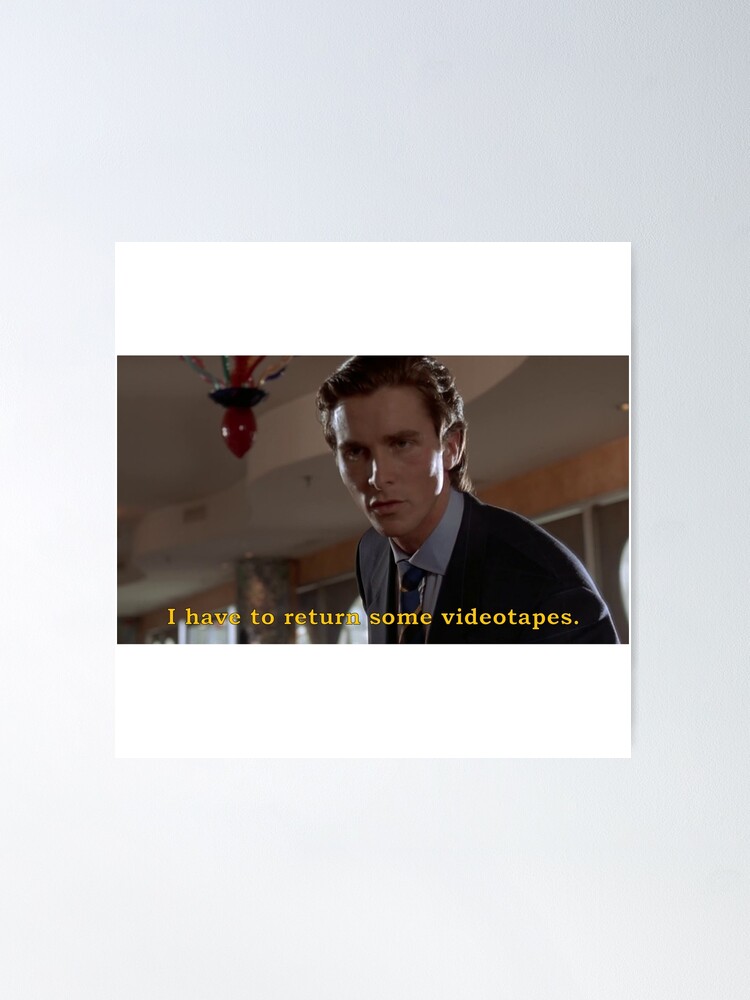 Patrick Bateman He just like me fr Sticker for Sale by 2KCo