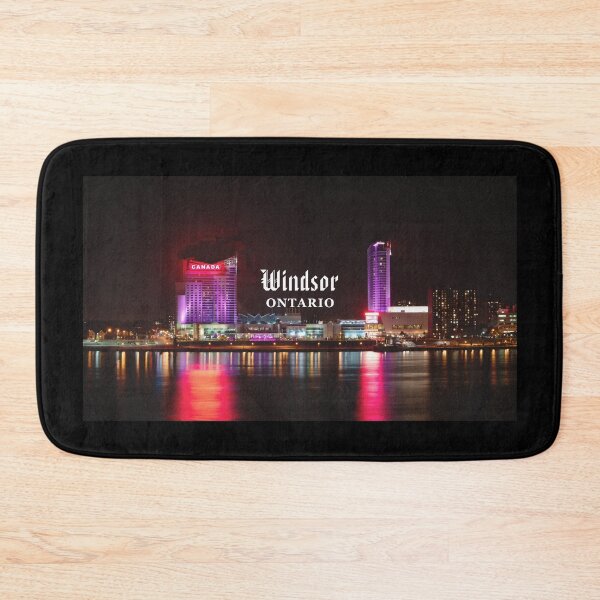 Item preview, Windsor, Ontario - Beautiful Night Skyline designed and sold by leemcnut.