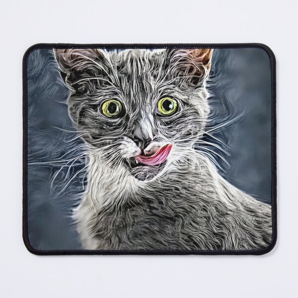 Item preview, Silly girl cat illustration premium design designed and sold by truemoneyman.