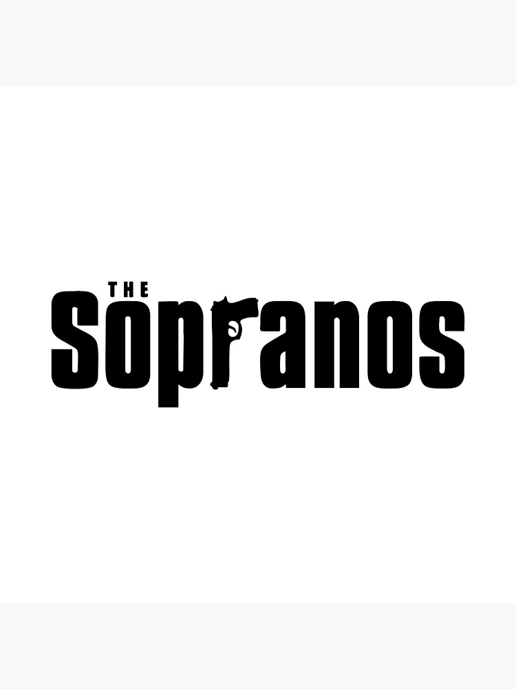 "THE SOPRANOS-LOGO" Art Print by JenniferShaw710 | Redbubble