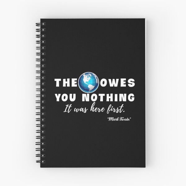 Item preview,  The world owes you nothing. designed and sold by Umiska.