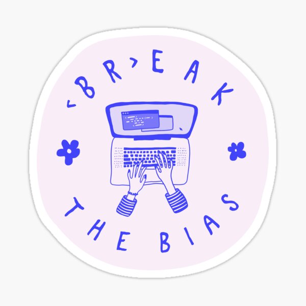 Break the Bias Sticker
