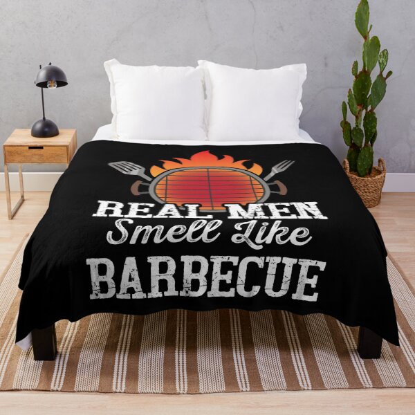 Item preview, Real Men Smell Like Barbecue designed and sold by OutLoudDesigns.