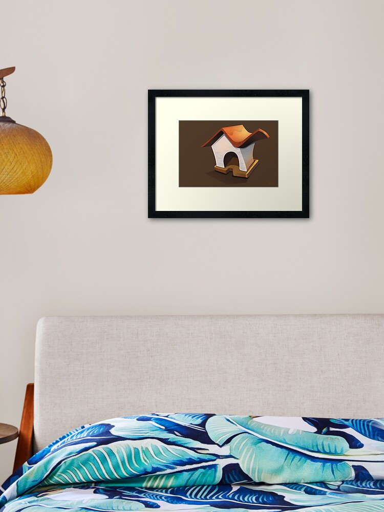 Thumbnail 1 of 7, Framed Art Print, Birdhouse designed and sold by mikehealy.