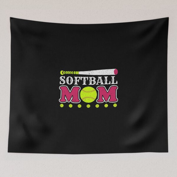 Item preview, Softball Mom Support Girls Sports Classic T-Shirt designed and sold by gretaboone.