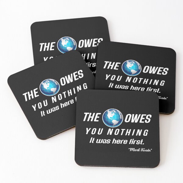 Item preview,  The world owes you nothing. designed and sold by Umiska.