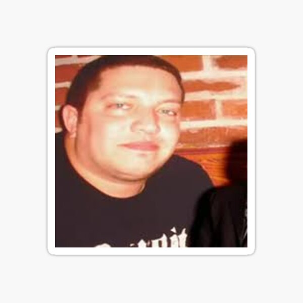 sal meme sticker Glossy Sticker