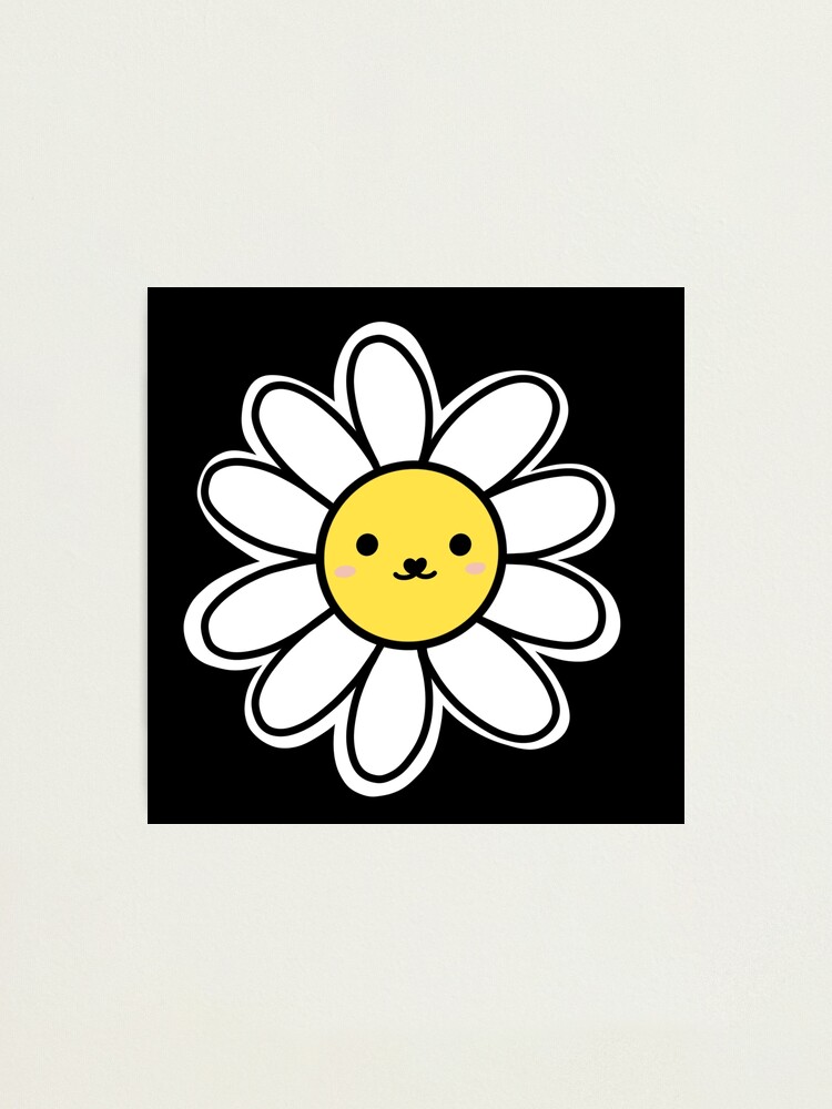 Common Daisies Flower Sticker