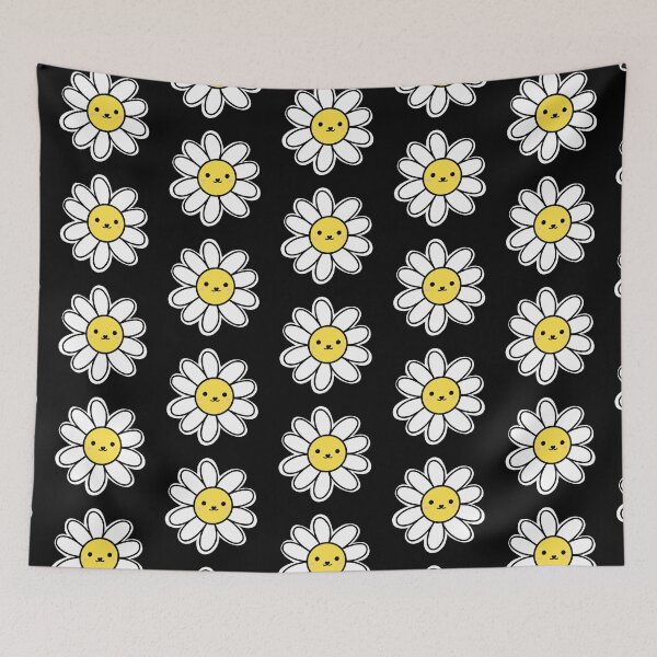 Item preview, DAISY , CUTE , DAISY FLOWER, DAISY SMILE, SMILY , CUTE FACE ,DAISY STICKER , DAISY MASK,sunflower,DAISY,Common daisy,cute daisy,white daisy flower designed and sold by bow00wod.