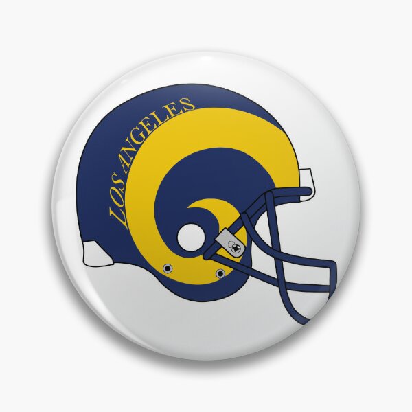 Los Angeles Rams Super Bowl Champions Badge Logo by Sam Behrmann