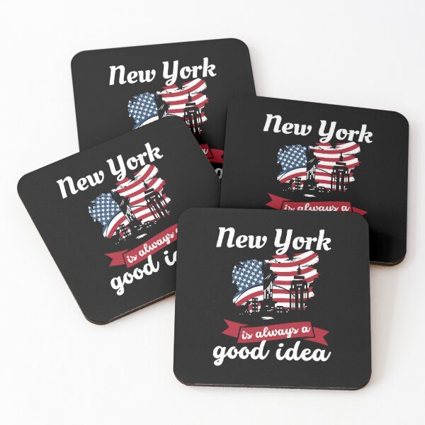 Item preview, New York Is Always A Good Idea Gift For Men Women Kids  designed and sold by JooArtPrints  ★★★★★.