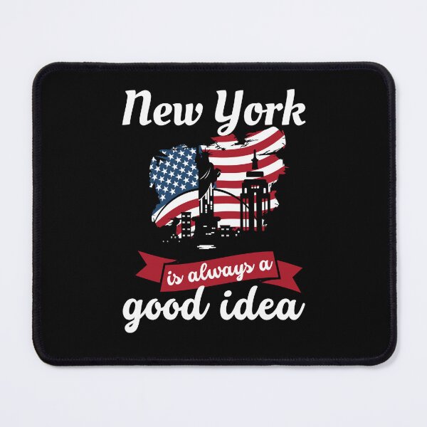 Item preview, New York Is Always A Good Idea Gift For Men Women Kids  designed and sold by JooArtPrints  ★★★★★.