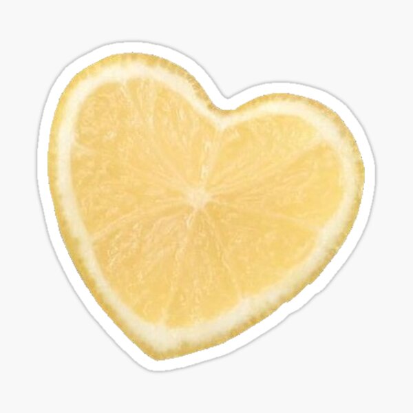 Item preview, heart shaped lemon designed and sold by mandynl15.
