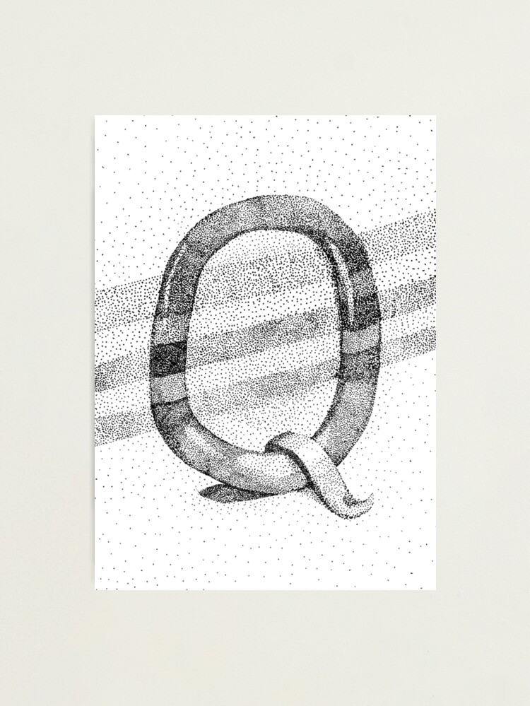 Thumbnail 2 of 3, Photographic Print, Q Stippling designed and sold by mikehealy.