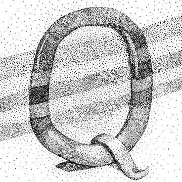Artwork thumbnail, Q Stippling by mike_hasarms