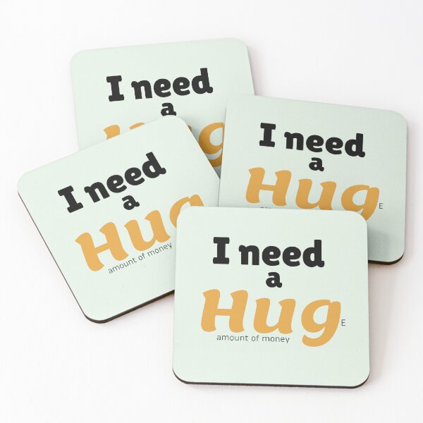 Item preview, I need a hug (black) designed and sold by Bash0sh0.