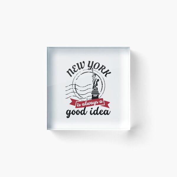 Item preview,  New York Is Always A Good Idea Gift For Men Women Kids  designed and sold by JooArtPrints  ★★★★★.