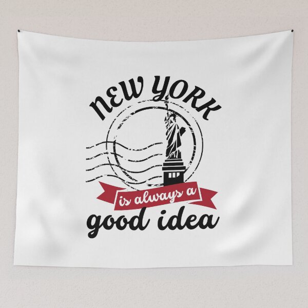 Item preview,  New York Is Always A Good Idea Gift For Men Women Kids  designed and sold by JooArtPrints  ★★★★★.