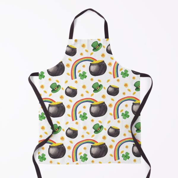 Item preview, Pot of Gold At The End of Rainbow Clover Irish St Patrick's Day designed and sold by ILLYL Creatives.