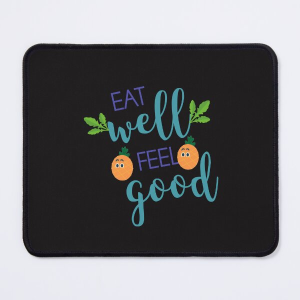 Item preview, Eat well feel good t-shirt designed and sold by KokoDesigns145.