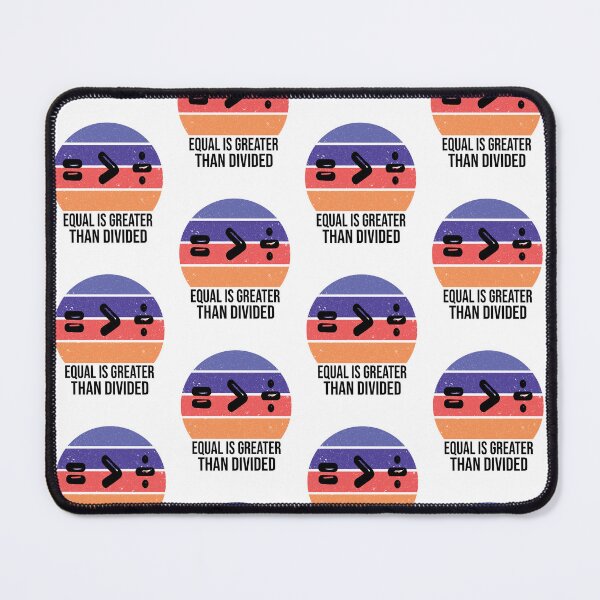 Item preview, Equal Is Greater Than Divided ,Funny Sunset Gift designed and sold by pedrored369.