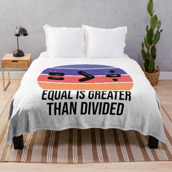 Item preview, Equal Is Greater Than Divided ,Funny Sunset Gift designed and sold by pedrored369.