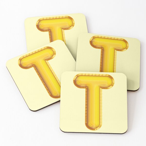 Item preview, Golden Balloon Alphabet latter T designed and sold by TheBrotherHouse.