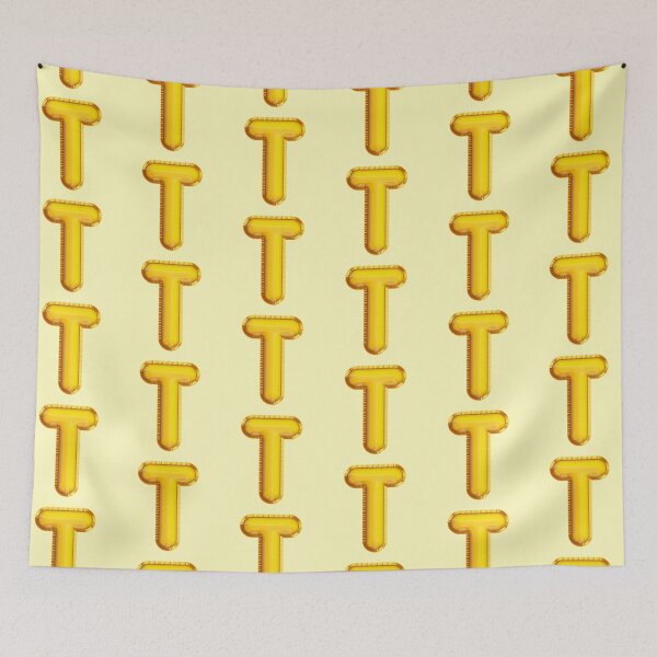 Item preview, Golden Balloon Alphabet latter T designed and sold by TheBrotherHouse.