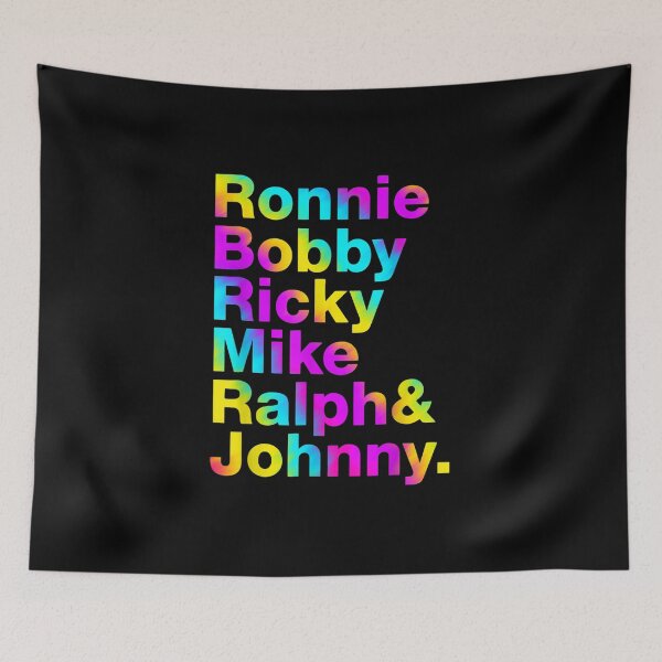 Item preview, Ronnie Bobby Ricky Mike Ralph and Johnny Tie Dye designed and sold by Shurayegorovna.