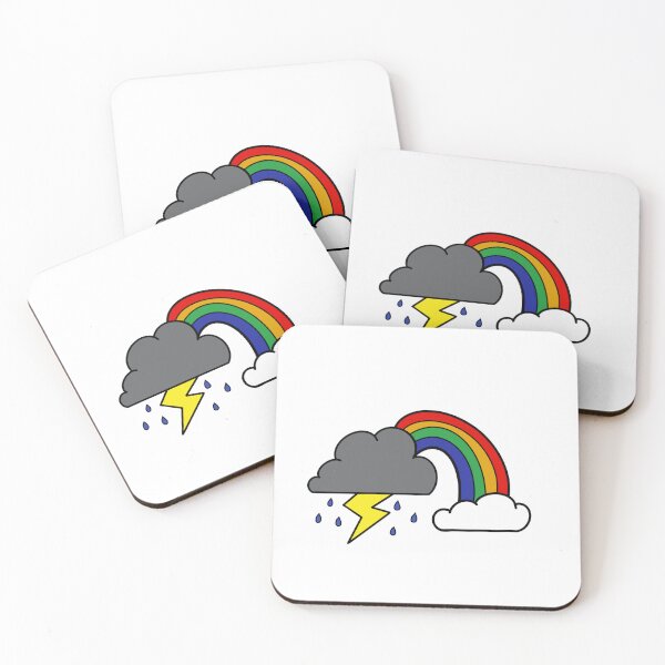 Item preview, Pepa and Felix Storm and Rainbow No Text designed and sold by maggikarp.