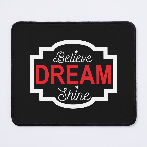 Item preview, Cute Motivational Quotes Believe Dream Shine designed and sold by monica1059.