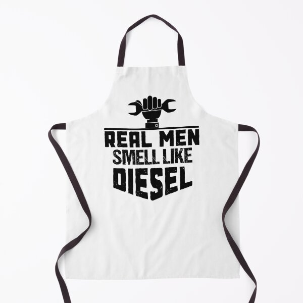 Item preview, Real men smell like diesel, diesel mechanic, trucker designed and sold by OutLoudDesigns.