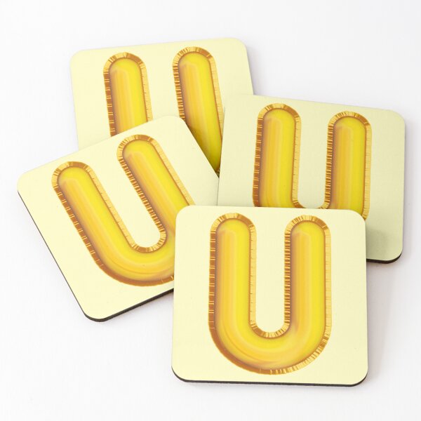 Item preview, Golden Balloon Alphabet latter U designed and sold by TheBrotherHouse.