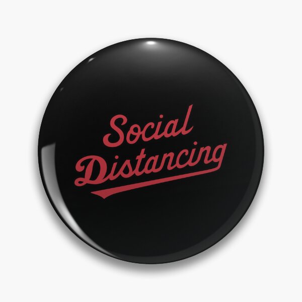 Item preview, Social Distancing Script - Whiteblackred 2 Classic T-Shirt designed and sold by yeseniaval.