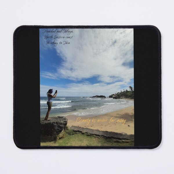 Item preview, Trinidad and Tobago North Eastern coast greeting card and posters designed and sold by Pugnaciousprint.