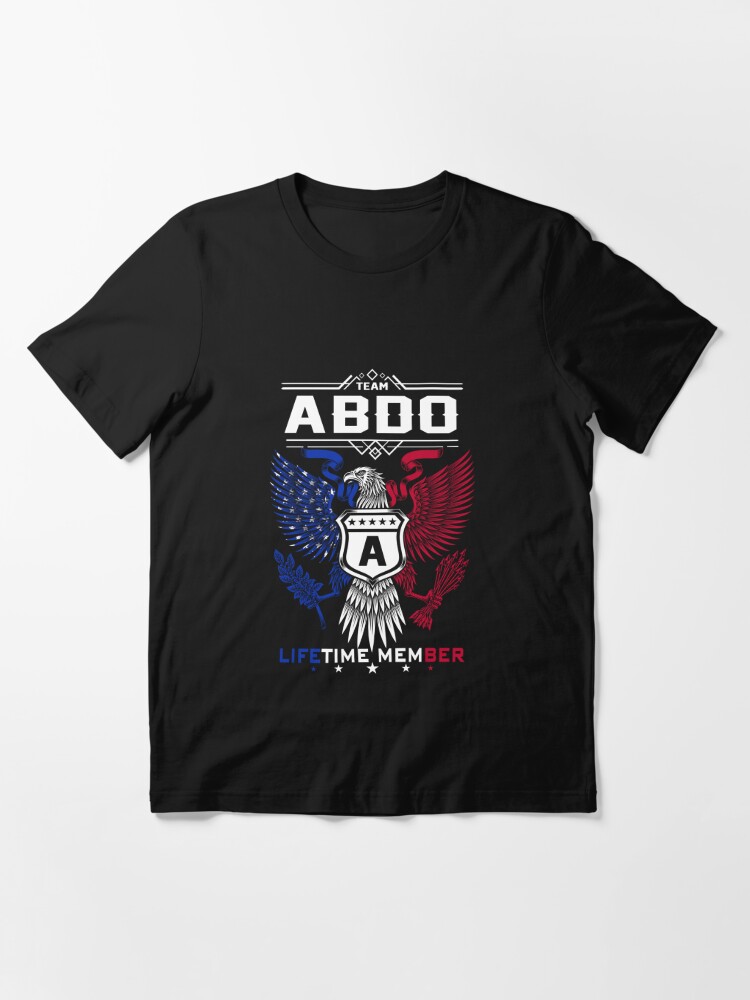 Abdo Name T Shirt Abdo Eagle Lifetime Member Gift Item Tee