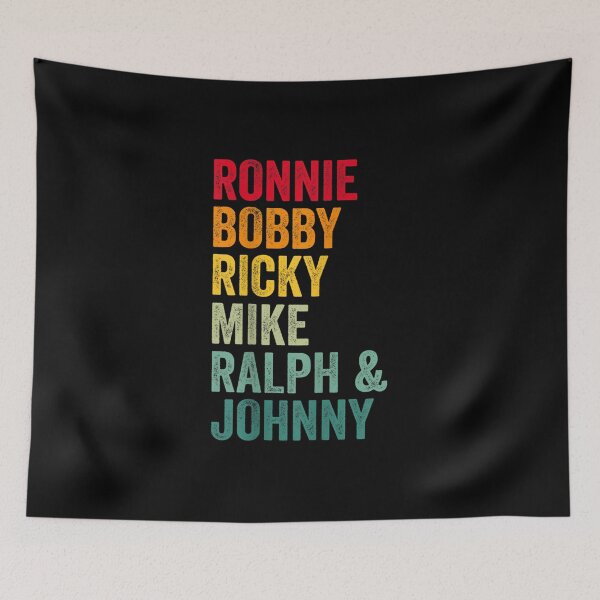 Item preview, Vintage Ronnie Bobby Ricky Mike Ralph and Johnny designed and sold by Shurayegorovna.