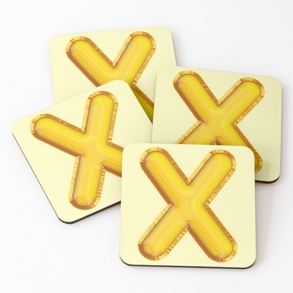 Item preview, Golden Balloon Alphabet latter X designed and sold by TheBrotherHouse.